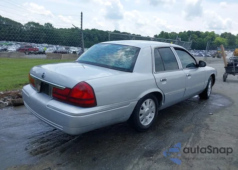 2003 Mercury Grand Marquis Ls из США, поврежденный, VIN 2MEFM75W23X671016
